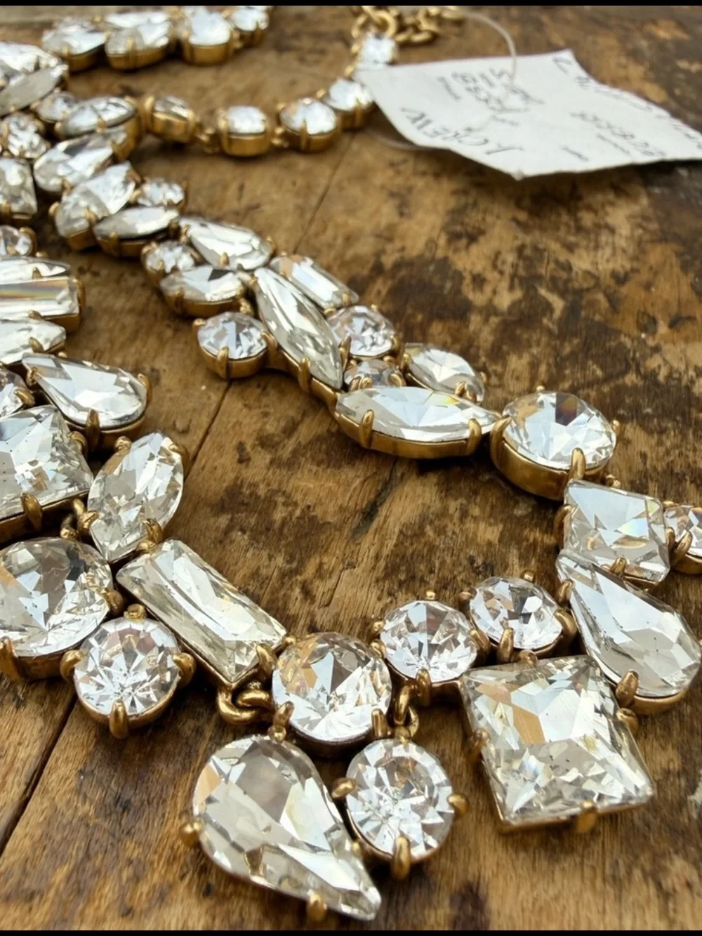 JCREW NECKLACE CRYSTAL STATEMENT COLLAR, ANNA WINTOUR